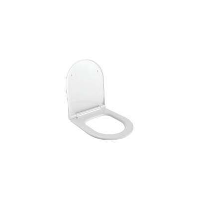 Bocchi Fenice Kanalsız Beyaz Asma Klozet 1166-001-0128, Bocchi Duroplast Yavaş Kapak - 4