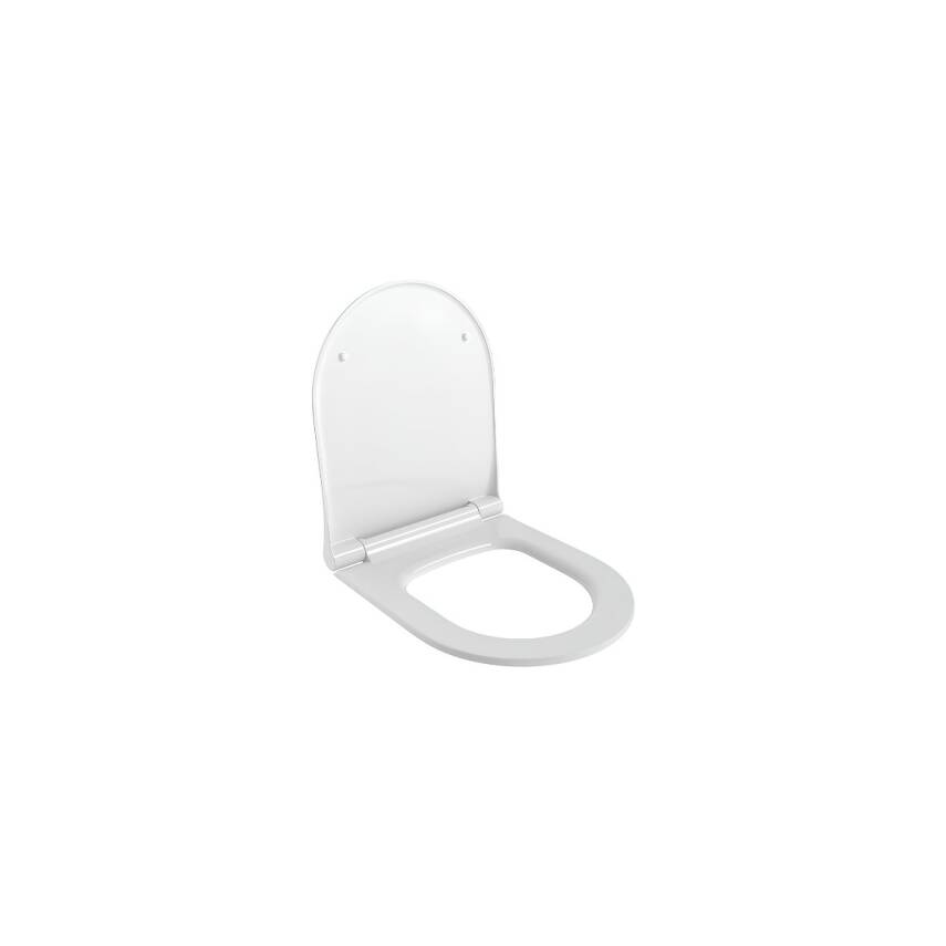 Bocchi Fenice Kanalsız Beyaz Asma Klozet 1166-001-0128, Bocchi Duroplast Yavaş Kapak - 4