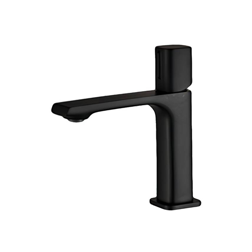 Creavit Alfa Mat Siyah Lavabo Bataryası AL1500S - 3