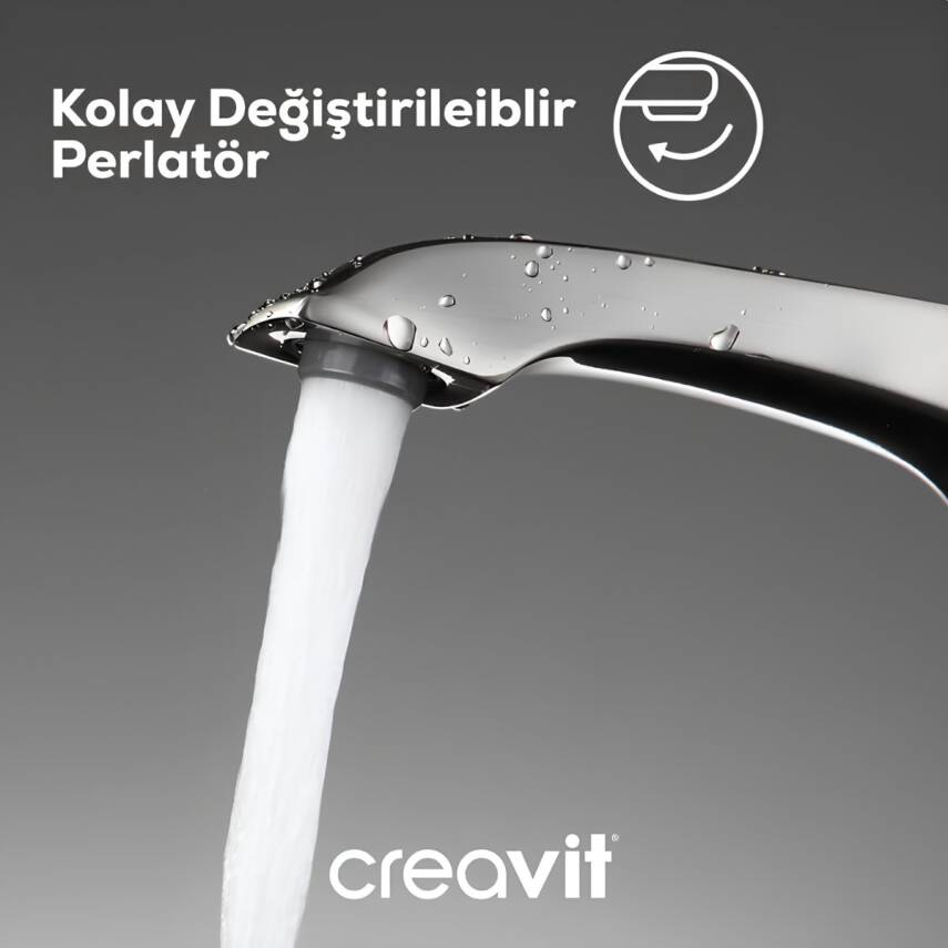 Creavit Avangart Altın Banyo Bataryası AG2500G - 7