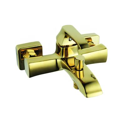 Creavit Avangart Altın Lavabo-Banyo-Eviye Bataryası 3'lü Set AG1500G-AG2500G-AG8500G - 6