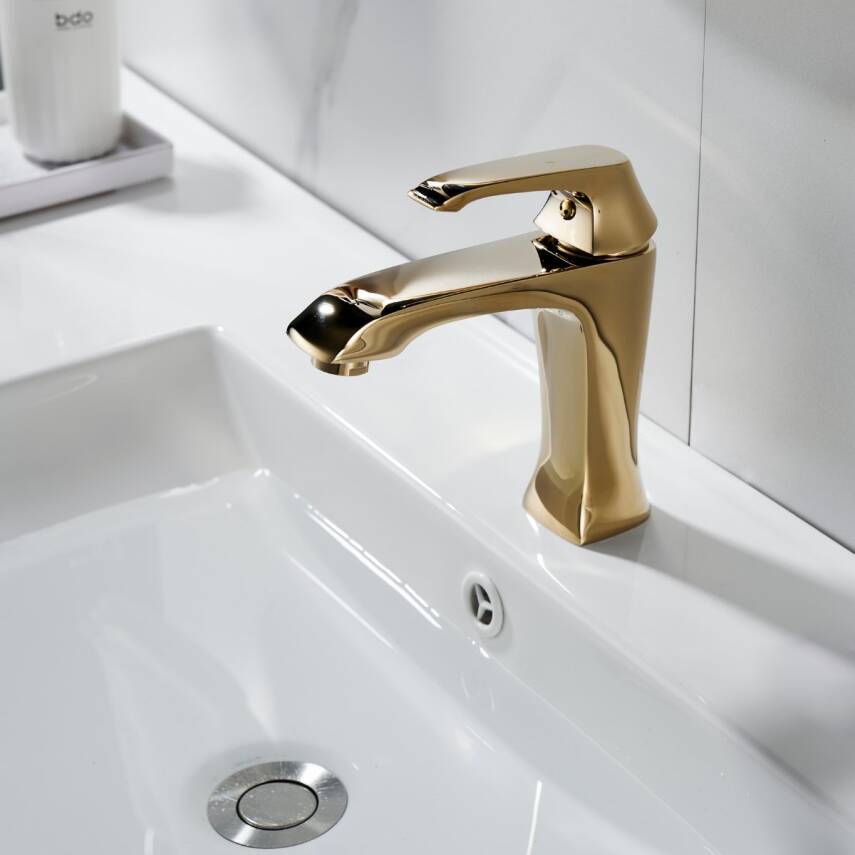Creavit Avangart Altın Lavabo Bataryası AG1500G - 4