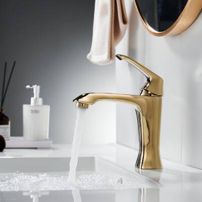 Creavit Avangart Altın Lavabo Bataryası AG1500G - 6