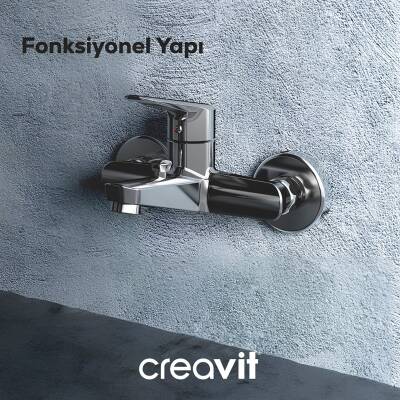Creavit Bevel Krom Banyo Bataryası BV2500 - 3
