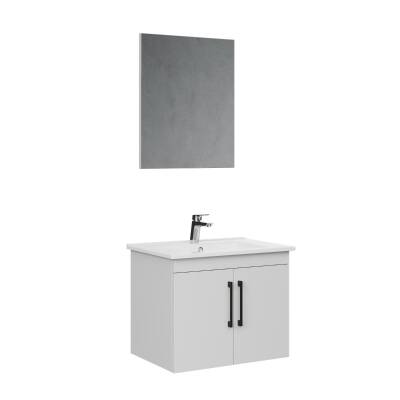 Creavit D20 Banyo Dolabı Seti Çekmeceli 65 Cm Beyaz - 6