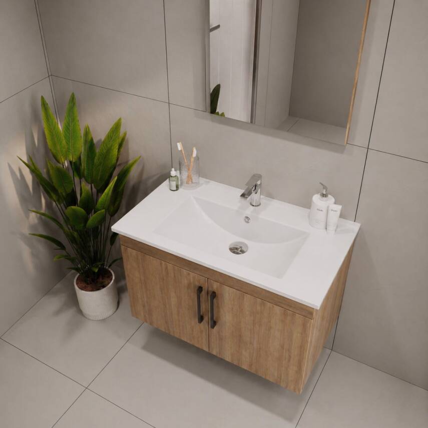 Creavit D20 Banyo Dolabı Seti Çekmeceli 65 Cm Everest - 3