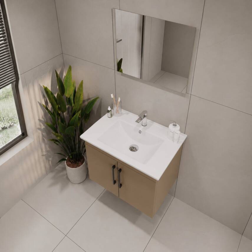 Creavit D20 Banyo Dolabı Seti Çekmeceli 80 Cm Dafne - 3