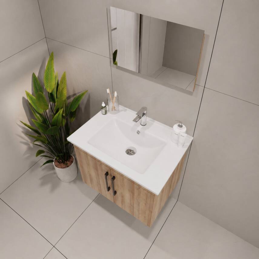 Creavit D20 Banyo Dolabı Seti Çekmeceli 80 Cm Everest - 3