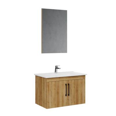 Creavit D20 Banyo Dolabı Seti Çekmeceli 80 Cm Everest - 6