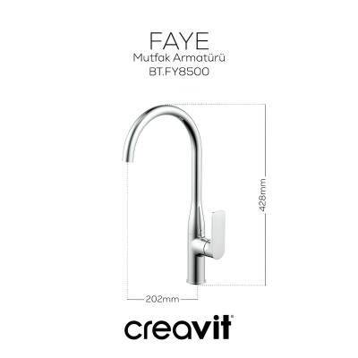 Creavit Faye Krom Eviye Bataryası FY8500 - 3