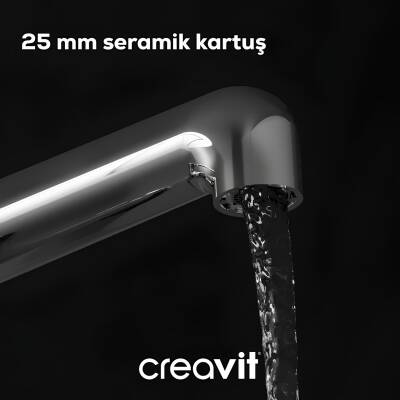 Creavit Flow Krom Banyo Bataryası FL2500 - 2