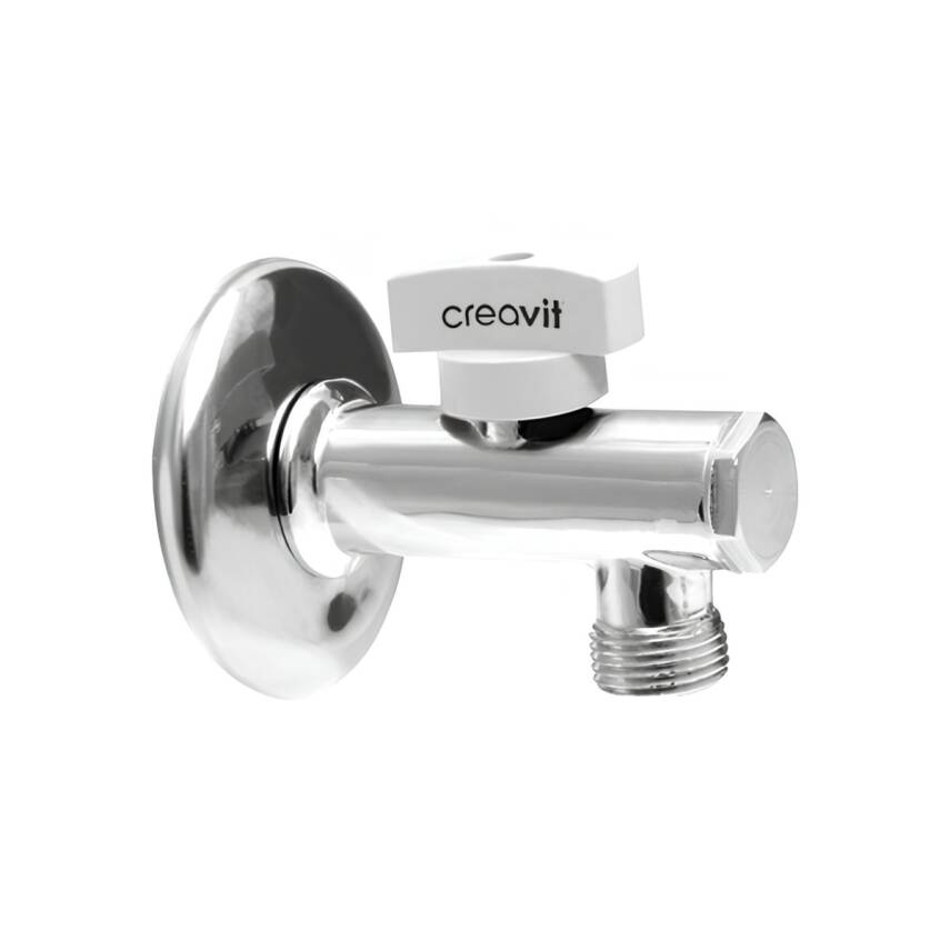 Creavit Krom Çamaşır Musluğu Filtreli 1/2-3/4 FTC406 - 1