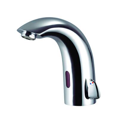 Creavit Krom Fotoselli Lavabo Bataryası Çift Su Girişli AC/DC ES2210 - 3