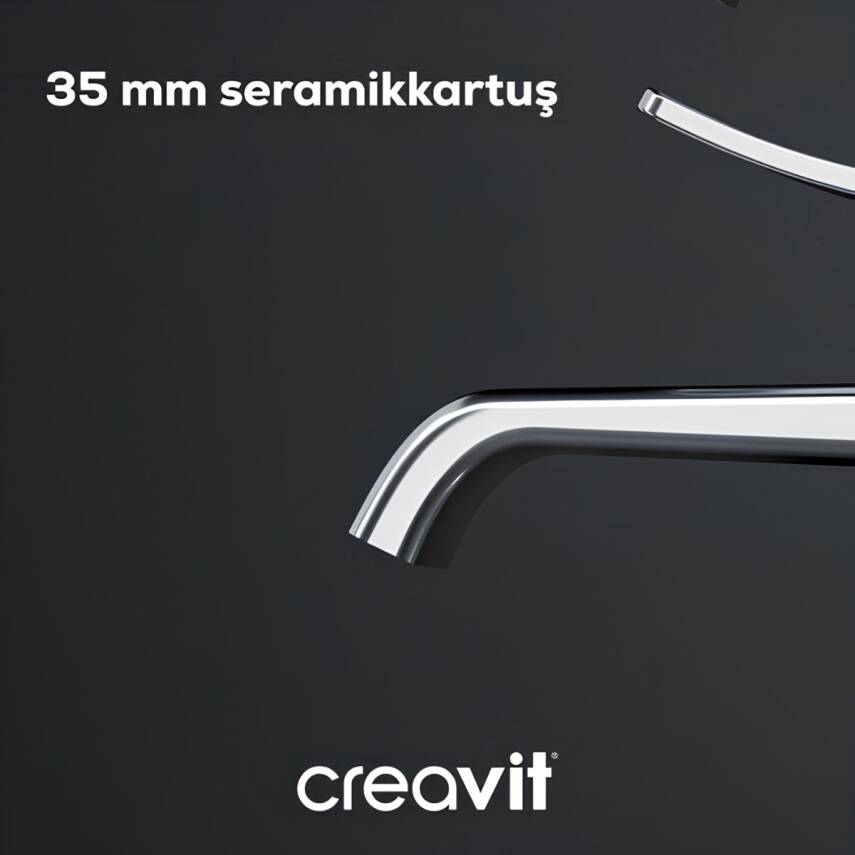 Creavit Lua Krom Şelale Banyo Bataryası LU2500 - 3