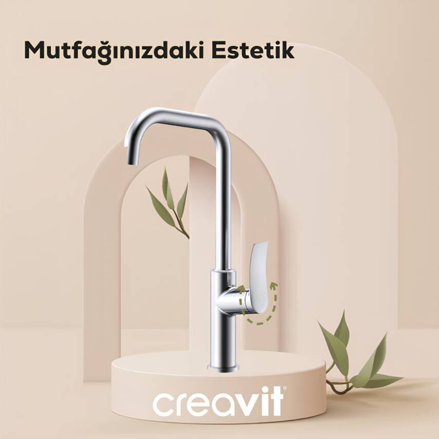 Creavit Lua Krom Şelale Eviye Bataryası LU8500 - 1