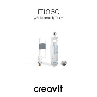 Creavit Mare Kanalsız Beyaz Duvara Sıfır Klozet Takımı MA361, Creavit Mare Duroplast Yavaş Kapak - 7