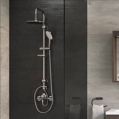 Creavit Oval Krom Tepe Duş Sistemi Kendinden Temizleyicili SH640 - 5