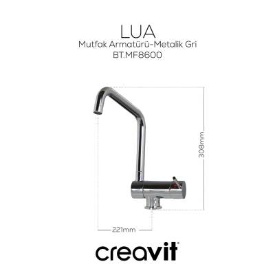 Creavit Pencere Önü Krom Eviye Bataryası MF8600 - 3