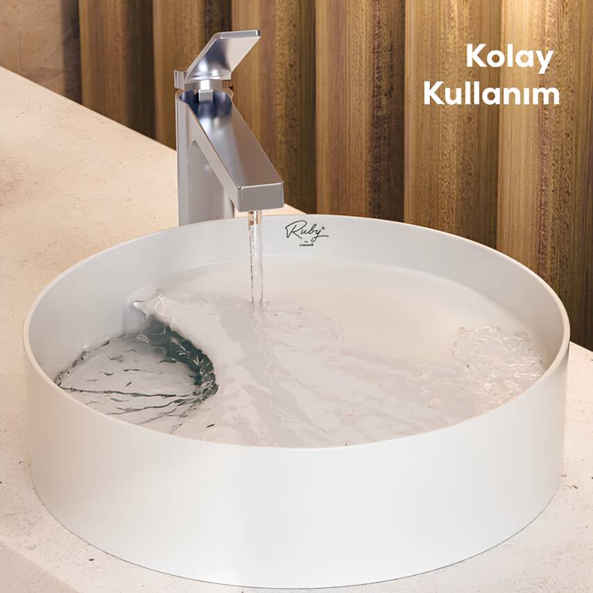 Creavit Ritmo Krom Lavabo Bataryası RT1500 - 3