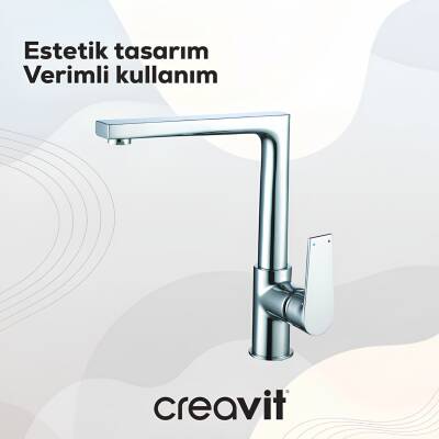 Creavit Sharp Krom Eviye Bataryası SR8500