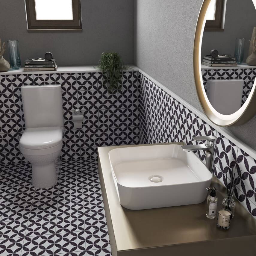 Creavit Sharp Krom Uzun Lavabo Bataryası SR6500 - 2