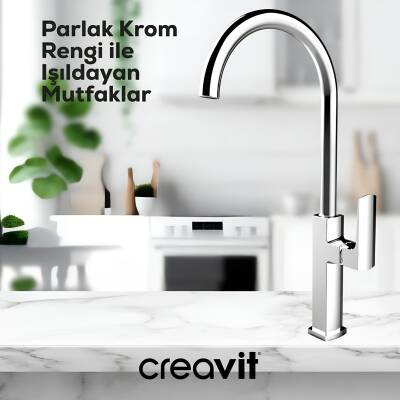 Creavit Slope Krom Eviye Bataryası SP8502