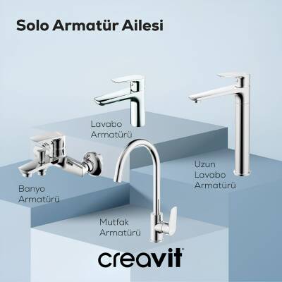Creavit Solo Krom Banyo Bataryası SO2500 - 5
