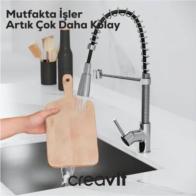 Creavit Spiralli Mutfak Armatürü MF9910L