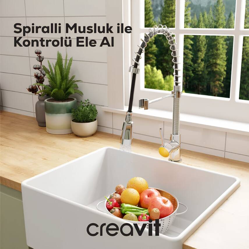Creavit Spiralli Mutfak Armatürü MF9910L - 3
