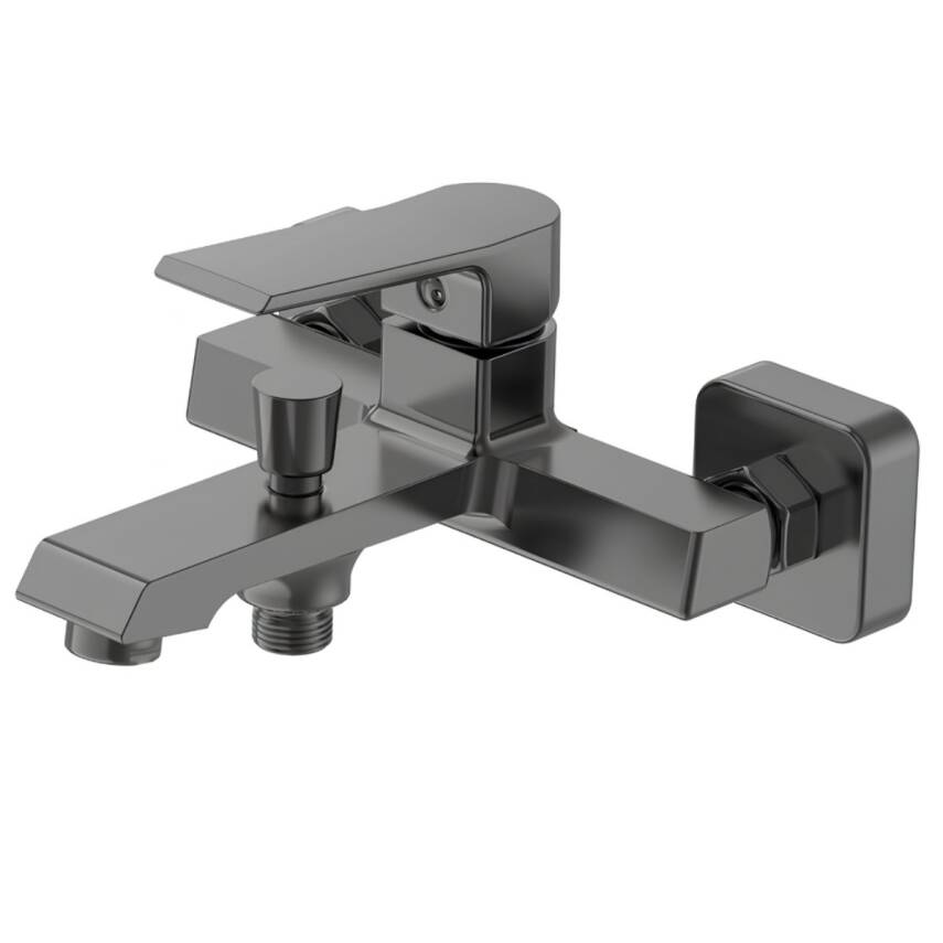 Creavit Stark Metalik Gri Lavabo-Banyo-Eviye Bataryası 3'lü Set SK1500GR-SK2500GR-SK8500GR - 2
