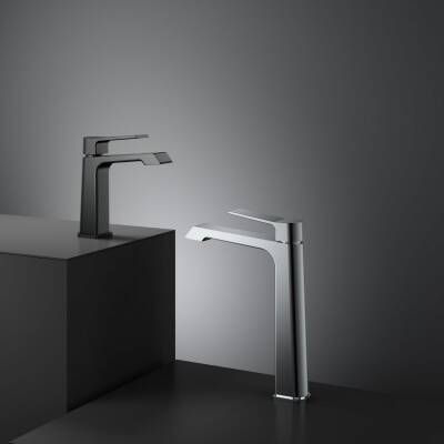 Creavit Stark Metalik Gri Lavabo Bataryası SK1500GR - 4