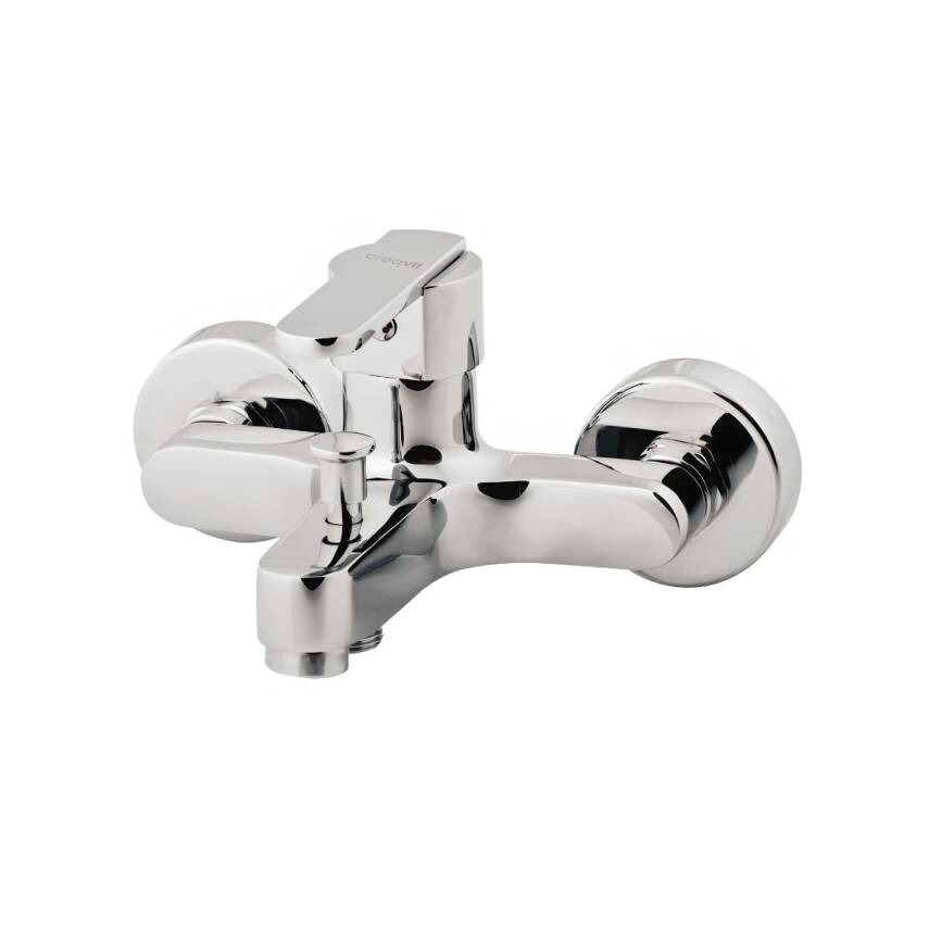 Creavit Vega Krom Lavabo-Banyo-Eviye Bataryası 3'lü Set VG1840-VG2840-VG8640 - 2