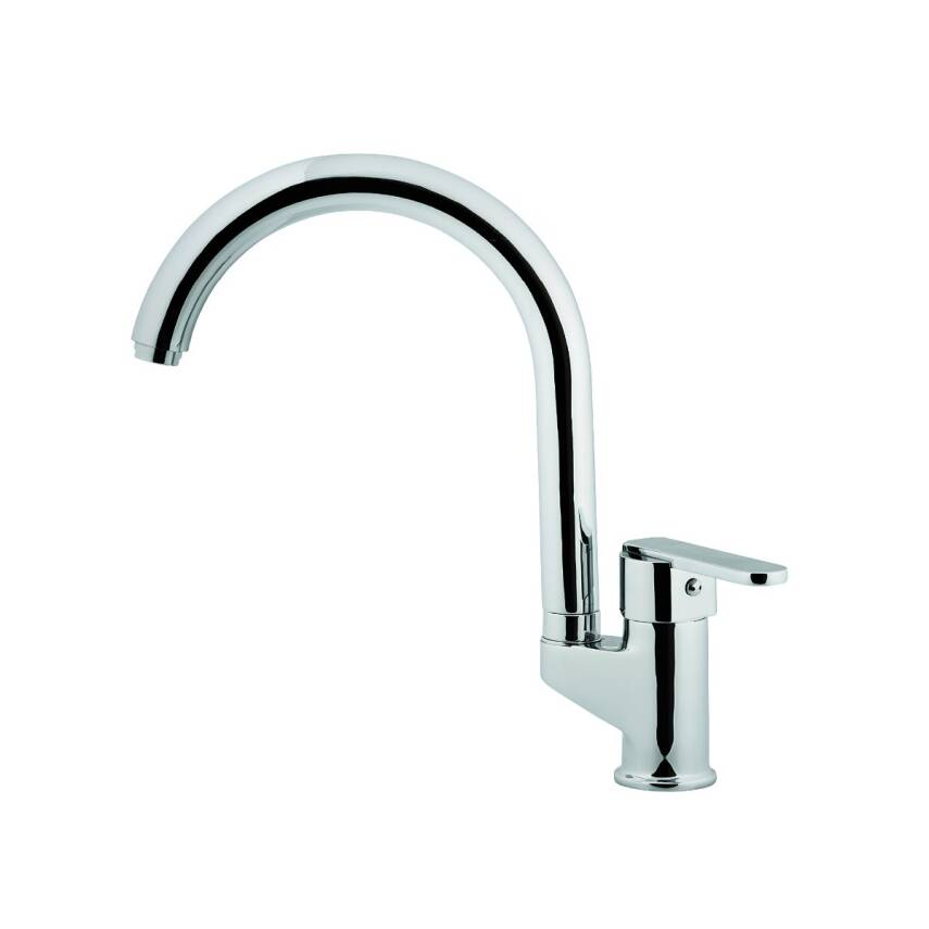 Creavit Vega Krom Lavabo-Banyo-Eviye Bataryası 3'lü Set VG1840-VG2840-VG8640 - 3