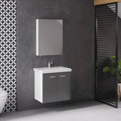 Denko Terra 60 Cm Alize Banyo Dolabı Takımı