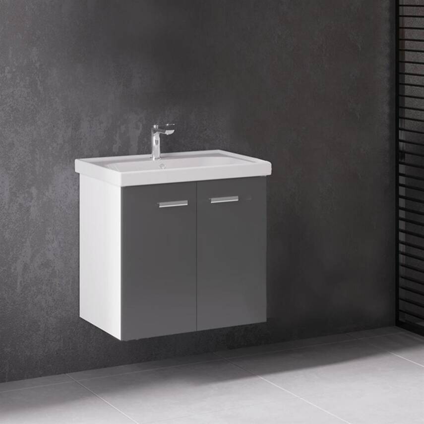 Denko Terra 60 Cm Alize Banyo Dolabı Takımı - 2