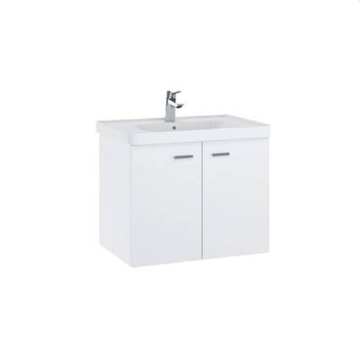 Denko Terra 65 Cm Beyaz Banyo Dolabı Takımı - 2