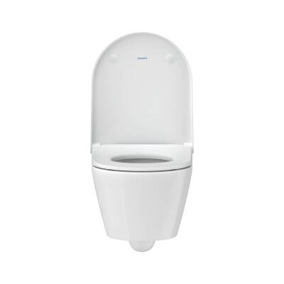 Duravit D-Neo Rimless Beyaz Asma Klozet 45773900A1, Duravit Duroplast Yavaş Kapak - 7