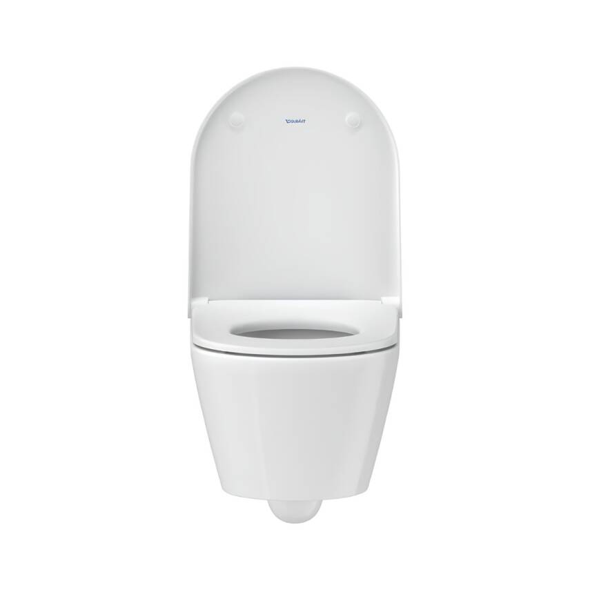 Duravit D-Neo Rimless Beyaz Asma Klozet 45773900A1, Duravit Duroplast Yavaş Kapak - 7