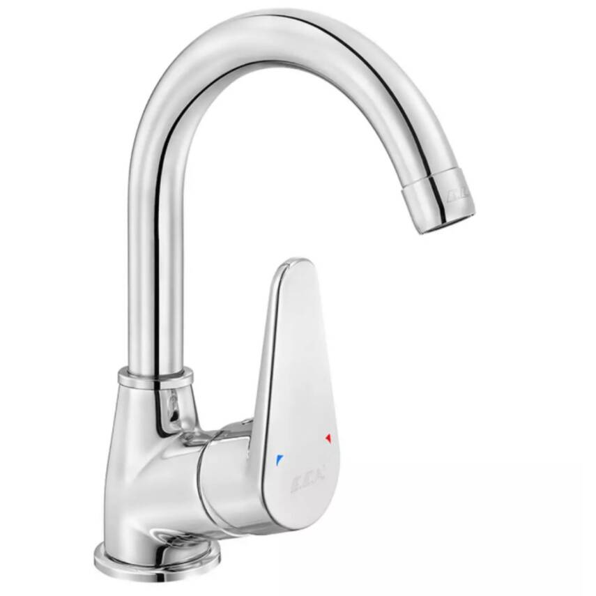 Eca Spylos Krom Kuğu Lavabo - Banyo - Kuğu Eviye Bataryası 3'lü Set 102188126-102102494-102118136 - 2