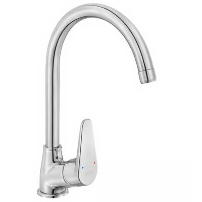 Eca Spylos Krom Kuğu Lavabo - Banyo - Kuğu Eviye Bataryası 3'lü Set 102188126-102102494-102118136 - 6
