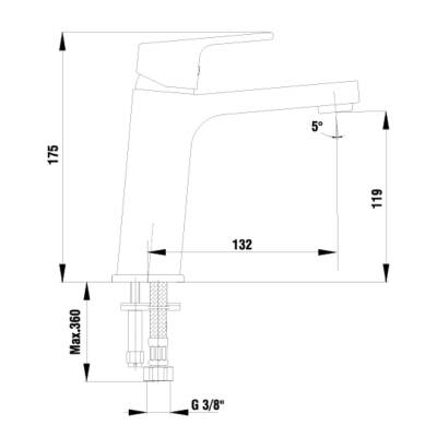 Eca Tiera Krom Lavabo Bataryası 102108989 - 2