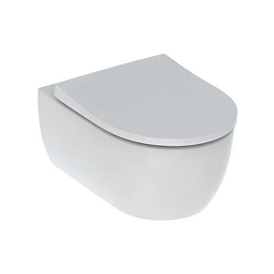 Geberit Icon Rimfree Beyaz Asma Klozet 501.659.00.1, Geberit Duroplast Yavaş Kapak - 7