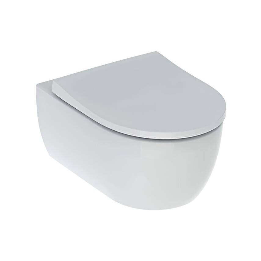 Geberit Icon Rimfree Beyaz Asma Klozet 501.659.00.1, Geberit Duroplast Yavaş Kapak - 7