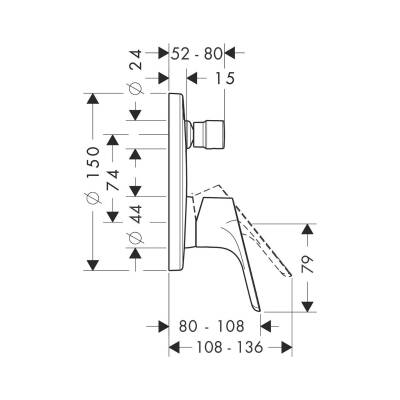 Hansgrohe Focus Ankastre Duş Seti 26465000 - 4