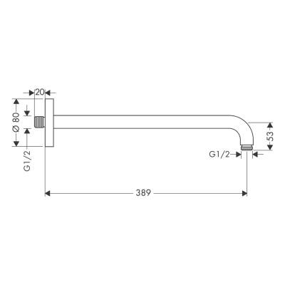 Hansgrohe Focus Ankastre Duş Seti 26465000 - 5