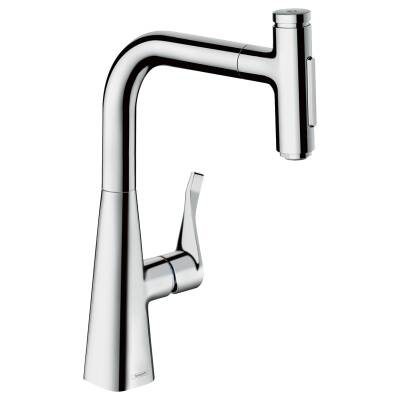 Hansgrohe Metris Select M71 Tek Kollu Eviye Bataryası Spiralli 73822000 - 6