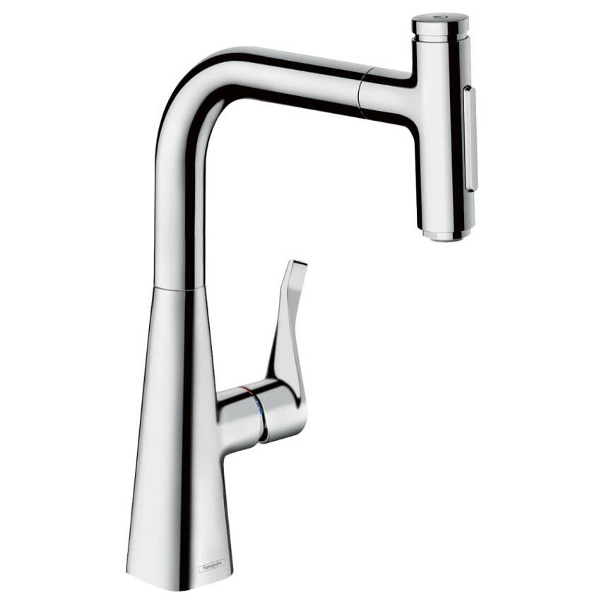 Hansgrohe Metris Select M71 Tek Kollu Eviye Bataryası Spiralli 73822000 - 6
