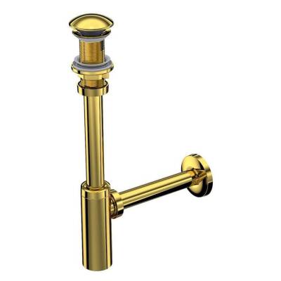 İZYAPI Moon Ayarlanabilir Altın Lavabo Sifonu Abs 220425