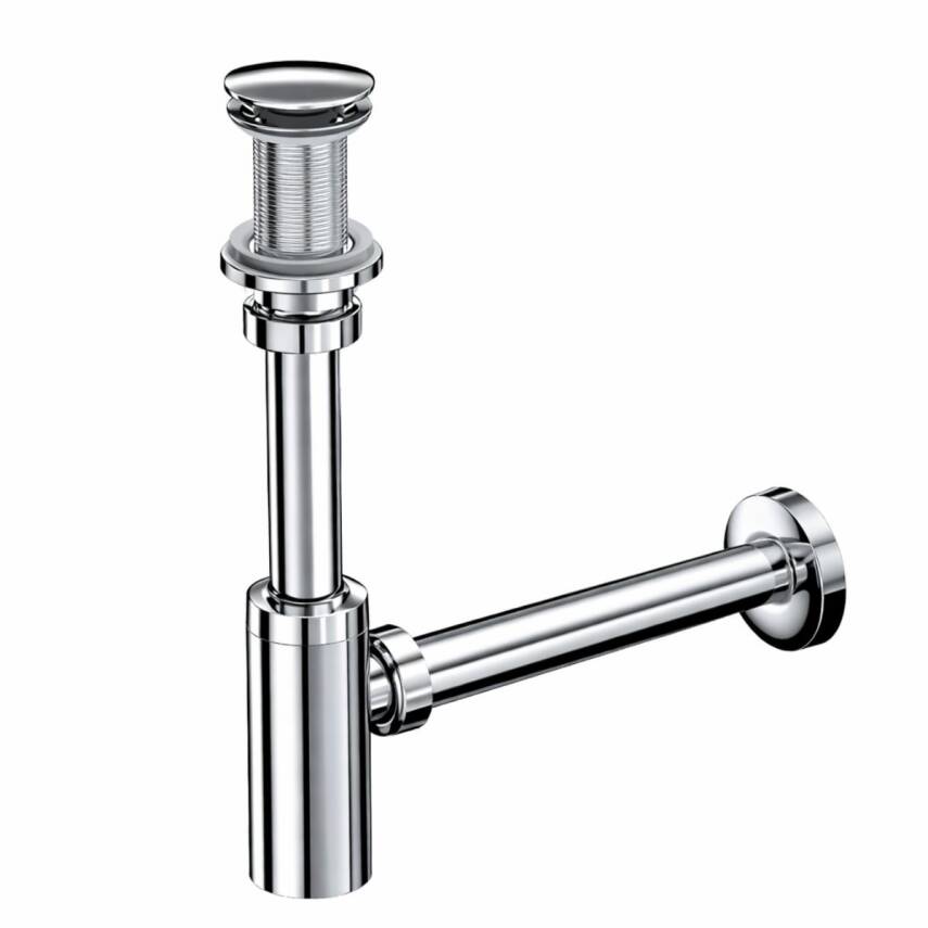 İZYAPI Moon Ayarlanabilir Krom Lavabo Sifonu ABS 220490 - 1
