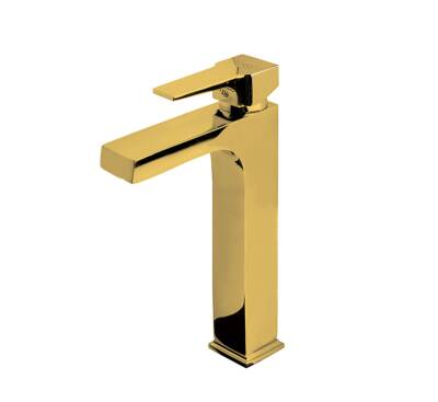 Newarc Aqua Altın Çanak Lavabo-Banyo-Eviye Bataryası 3'lü Set 941008-941518-941881L - 4
